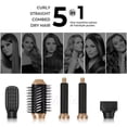 thumbnail image 2 of 5 in 1 High-Speed Hot Air Styler - Professional Frizz-Free Hair Dryer Brush with Negative Ions, Fast Drying Blow Dryer Brush, No Heat Damage, Auto-Wrap Curl, Volumize, Straighten, 2 of 8