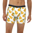 thumbnail image 2 of Men'S Boxer Briefs, Cute Pear Painting Soft And Breathable Mens Underwear Boxer Briefs With Widen Waist, 2 of 2
