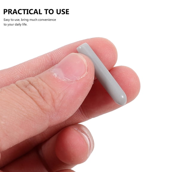 WRITWAA 50 Pcs Dishwasher Rack Caps Soft Rubber Grey Replacement Parts to Extend Dishwasher Rack Lifespan