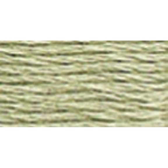 DMC Pearl Cotton Skein Size 5 27.3yd-Very Light Fern Green