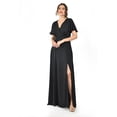 thumbnail image 4 of Vestido largo con abertura Roman Fashion /Juvenil, 2010 (Negro) negro CH, 4 of 5