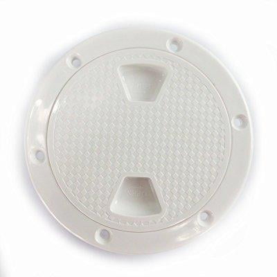 seaflo 4 boat round non slip inspection hatch w/ detachable cover