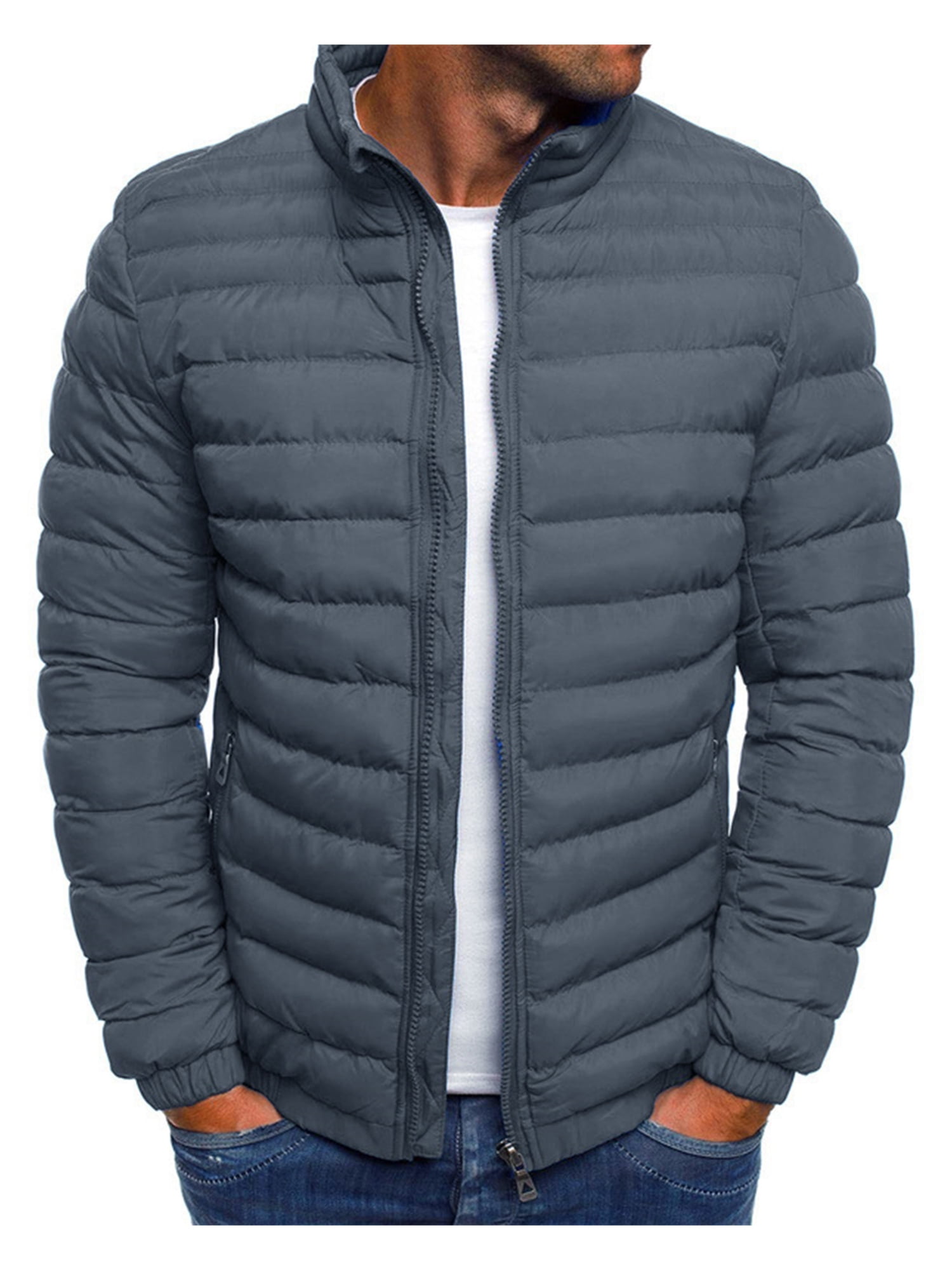 parachute mat Faculteit One opening Men's Packable Light Down Puffer Jacket Bubble Ski Coat Quilted  Padded Outwear - Walmart.com