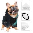 thumbnail image 3 of Gaeub Wave Ocean Animal Shark Dog Hoodie Sweatshirts Warm Dog Clothes for Small Dogs,Puppy and Cat Costume-, 3 of 7