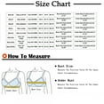 thumbnail image 2 of YABCSAZ Bras for Women Plus Size Push Up Sports Bra High Lift Stretch Comfy Close Breast Tops Full-Coverage Underwear Breastfeeding Bralette Gifts for Women, 2 of 4
