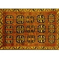 thumbnail image 1 of Ahgly Company Indoor Rectangle Persian Yellow Traditional Area Rugs, 6' x 9', 1 of 4