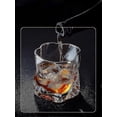 thumbnail image 5 of Mountain Engraved Whiskey Rock Glasses - 280ml Old Fashioned Tumblers for Scotch, Bourbon & Cocktail Drinks, 5 of 5