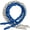 Blue, variant on Swing Set Stuff Inc. 5.5 Ft. Coated Trapeze Chain Pair (Pink)