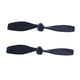 thumbnail image 3 of 2 unidades/paquete de hélices de plástico, parachoques de apoyo para , juguetes de telemando Negro Hugo Hélices RC Drone, 3 of 7