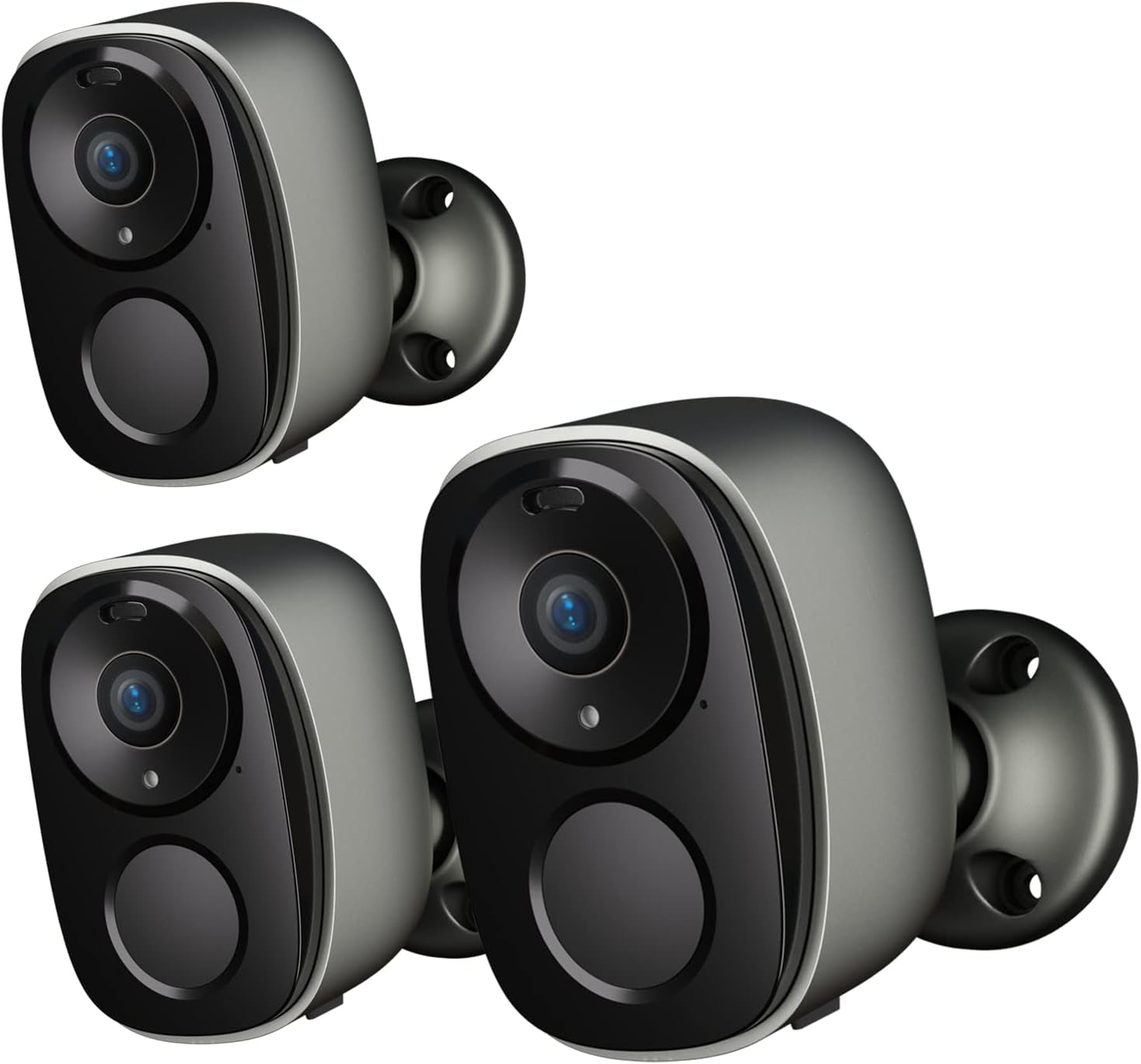 Security Cameras Wireless Outdoor, 2K Battery Powered Camera for Home