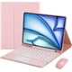 thumbnail image 1 of Funda con teclado táctil para iPad Air de 11 pulgadas M3 (2025) / M2 (2024), iPad Air 5ta (2022) / Air 4ta generación (2020) de 10,9 pulgadas, con mouse - Teclado Bluetooth táctil magnéticamente, 1 of 8