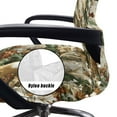 thumbnail image 5 of Renewold Deer Camo Hunting Forest Leaf Desk Chair Cover Stretch Office Chair Slipcover Dustproof Desk Computer Chair Cover High Back Chair Protective Cover Washable Easy to Install, S, 5 of 7