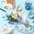 thumbnail image 3 of Blue Ink Blue and White Decorative Tissue Paper - Elegant Chinese Ink Design for Party Decoration & Gift Wrapping, 3 of 7