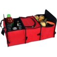 thumbnail image 1 of Foldable, Sturdy, Multi-Function Oxford Fabric Car Organizer for Travel, Vacation, Camping(Red), 1 of 4