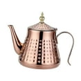 thumbnail image 2 of Dispensador de agua caliente de té de acero inoxidable para de cuello de c el fabricante de té de té de cafetería de inducción para acampar 1.1l, 2 of 8