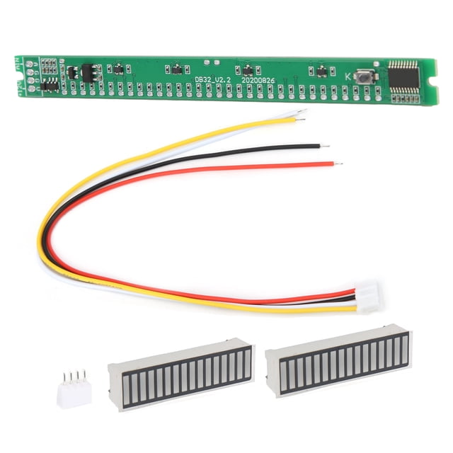 Kits electrónicos de bricolaje, nivel de música de 32 bits, luz LED, indicador de nivel de control de sonido, el mejor de su clase