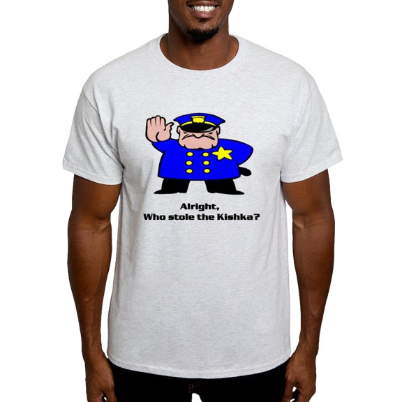 CafePress - Alright Who Stole The Kishka Light T Shirt - Men's Classic Graphic T-Shirt