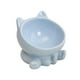 thumbnail image 5 of Cuenco alimentador de gato de cerámica, plato, cuenco para beber para gatito, accesorio antideslizante, suministros de alimentación para gatos, azul, 5 of 9