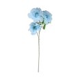 thumbnail image 2 of AUNVITO Artificial 3-Head Peony Flower Stalk Insert, Faux Silk Bloom Floral Pick for Home Vase Table Centerpiece Decor, 1pc, 2 of 6