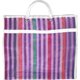 thumbnail image 4 of 3 Bolsas Con Fuelle para Compras, Malla de Alta Resistencia Reforzada con Ribete, Reutilizables y Ecologicas en Colores Surtidos, 4 of 4