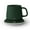 Green, variant on Sealy Coffee Mug Warmer with Gray Mug, USB Powered Set with Temperature Control & Auto Shutoff