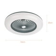 thumbnail image 4 of Ventilador de techo Lixada con iluminación 180V-265V Luz LED con aplicación, 4 of 8