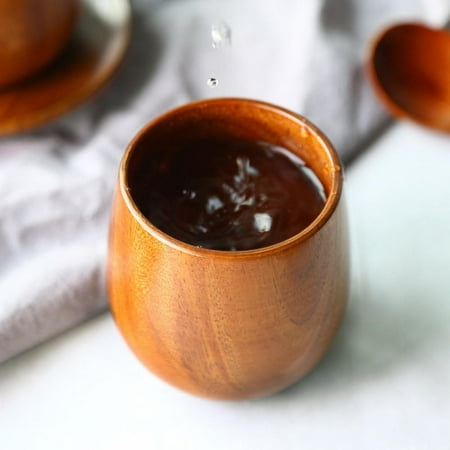 

Creative Woodern Goblet/Belly Mug/Wine Cup