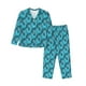 thumbnail image 1 of Balery Seahorse Conjunto de Pijama con Estampado para Mujer, Conjunto de Dos Piezas con Manga Larga, Ropa de Dormir Suave con Bolsillos, Pijamas Cómodos-Large, 1 of 7