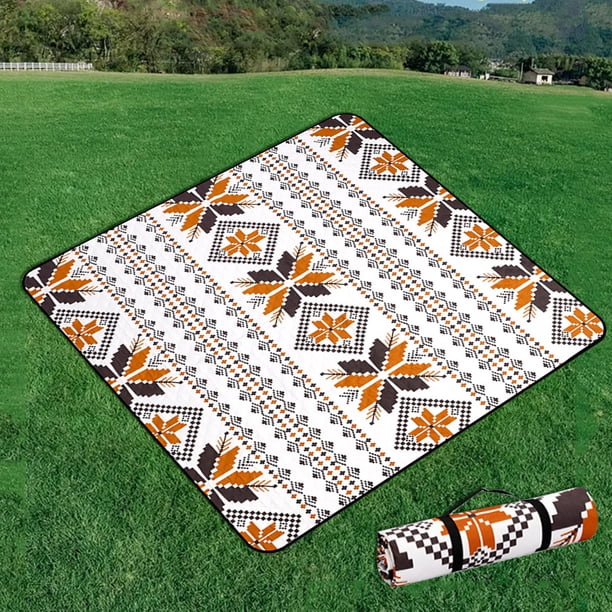 Manta impermeable para picnic y barbacoa, manta portátil para picnic, plegable para viajes en Beach Park FLhrweasw Nuevo