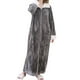 thumbnail image 4 of Sudadera con manta ponible, camisón, ropa de estar por casa, sudadera de franela acogedora, manta Mujer, 4 of 8