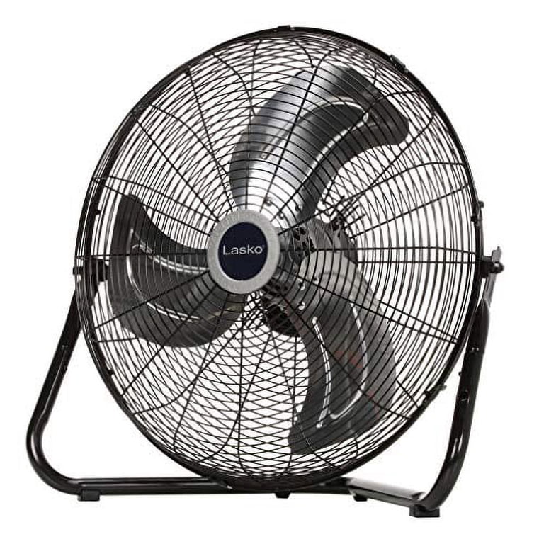 Lasko 2264QM 20-Inch Max Performance High Velocity Floor/Wall mount Fan,  Black - Walmart.com