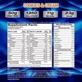 thumbnail image 6 of MHP Up Your Mass XXXL 1350 Mass Gainer – 50g Protein, 1350 Calories, 11g BCAAs – Cookies & Cream, 6 lb, 8 Servings, 6 of 6