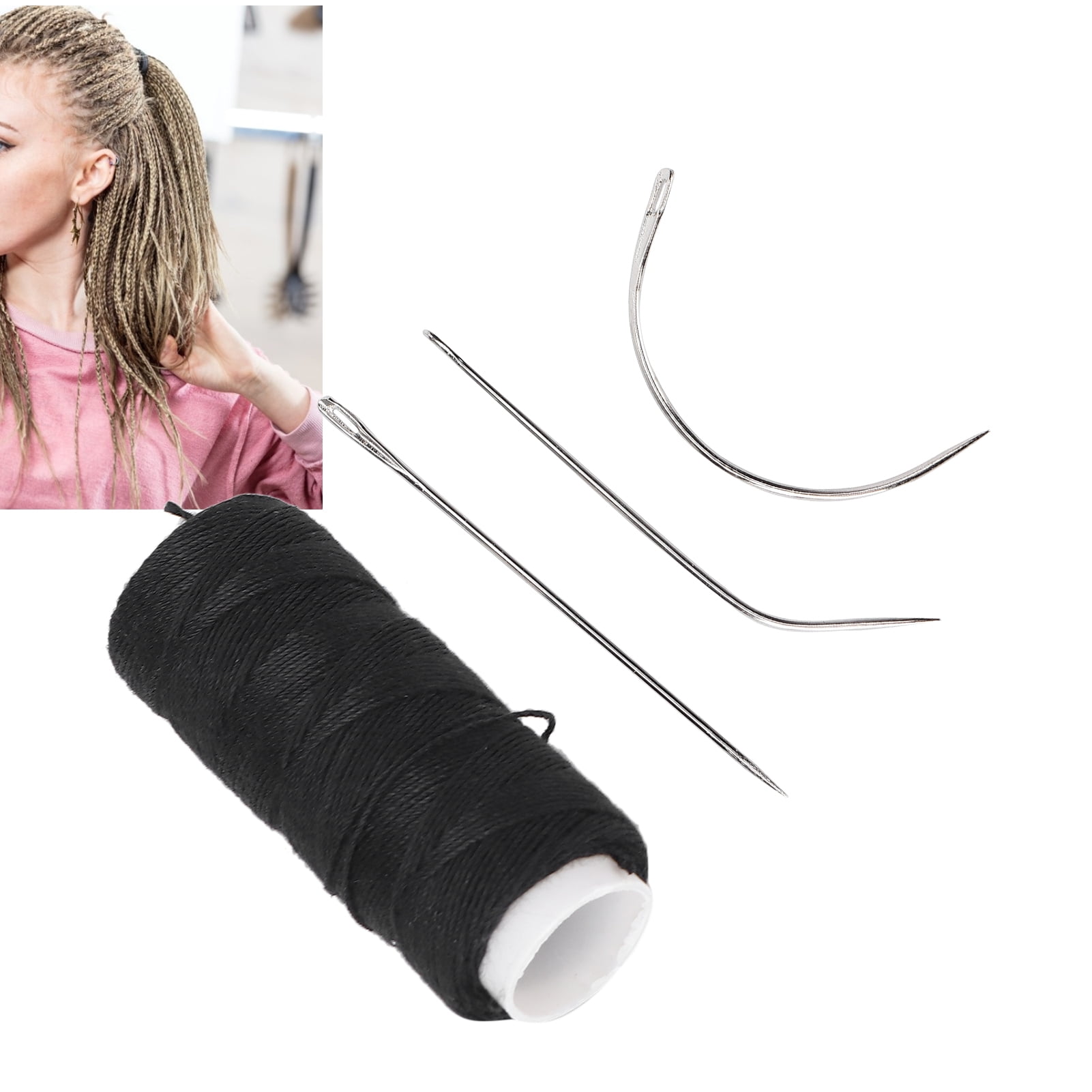 Superb hair weave needle and thread For Hair Styling 