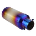 thumbnail image 1 of Punta trasera de tubo de escape Bling Bling de Acero inoxidable 51mm para Kawasaki Z650 azul, 1 of 8