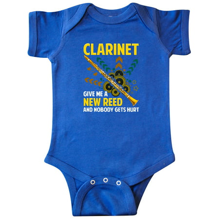 

Inktastic Clarinet Funny Reed Joke Clarinetist Gift Gift Baby Boy or Baby Girl Bodysuit