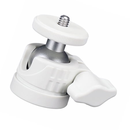 HEMLBOYW Mini Ballhead Tripod Mount With 360°Rotation 1/4 Hot Shoe Adapter Aluminum Camera Stand For SLR Cameras Stable Videos