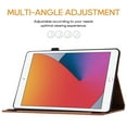 thumbnail image 3 of Allytech Flip Case for 7.9 inch Apple iPad mini 1/2/3/4/5 Case, Lovely Pattern Slim PU Leather Wallet Auto Sleep Wake Shockproof Cover with Stylus Holder Card Slots for iPad mini 1/2/3/4/5, Brown, 3 of 8