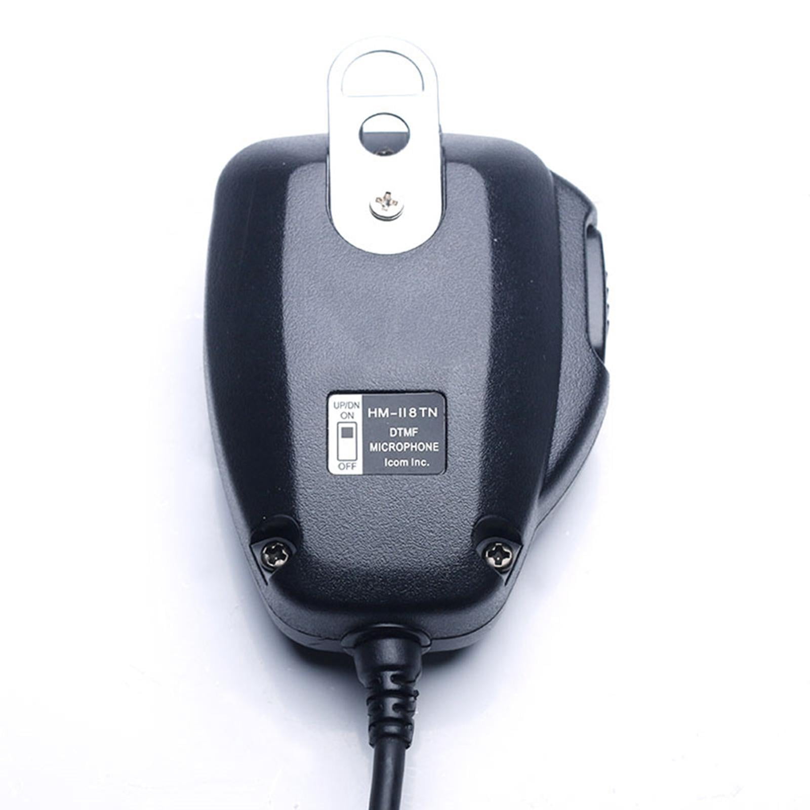 NATEFEMIN Quality HM-118TN Remote Mic for ICOM Models - IC-706, IC-208H, etc. Illuminated