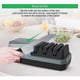 thumbnail image 3 of Electric Knife Sharpener- Knife Sharpeners, 3 Stage Electric Knife Sharpener, 3-Stage, Grey EU Plug, 3 of 5