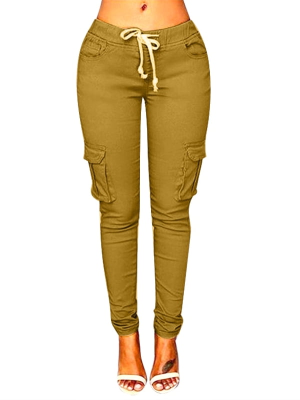 UCCDO - UCCDO Fashion Women Cargo Pants With Pockets Jogging Pant - Walmart.com - Walmart.com