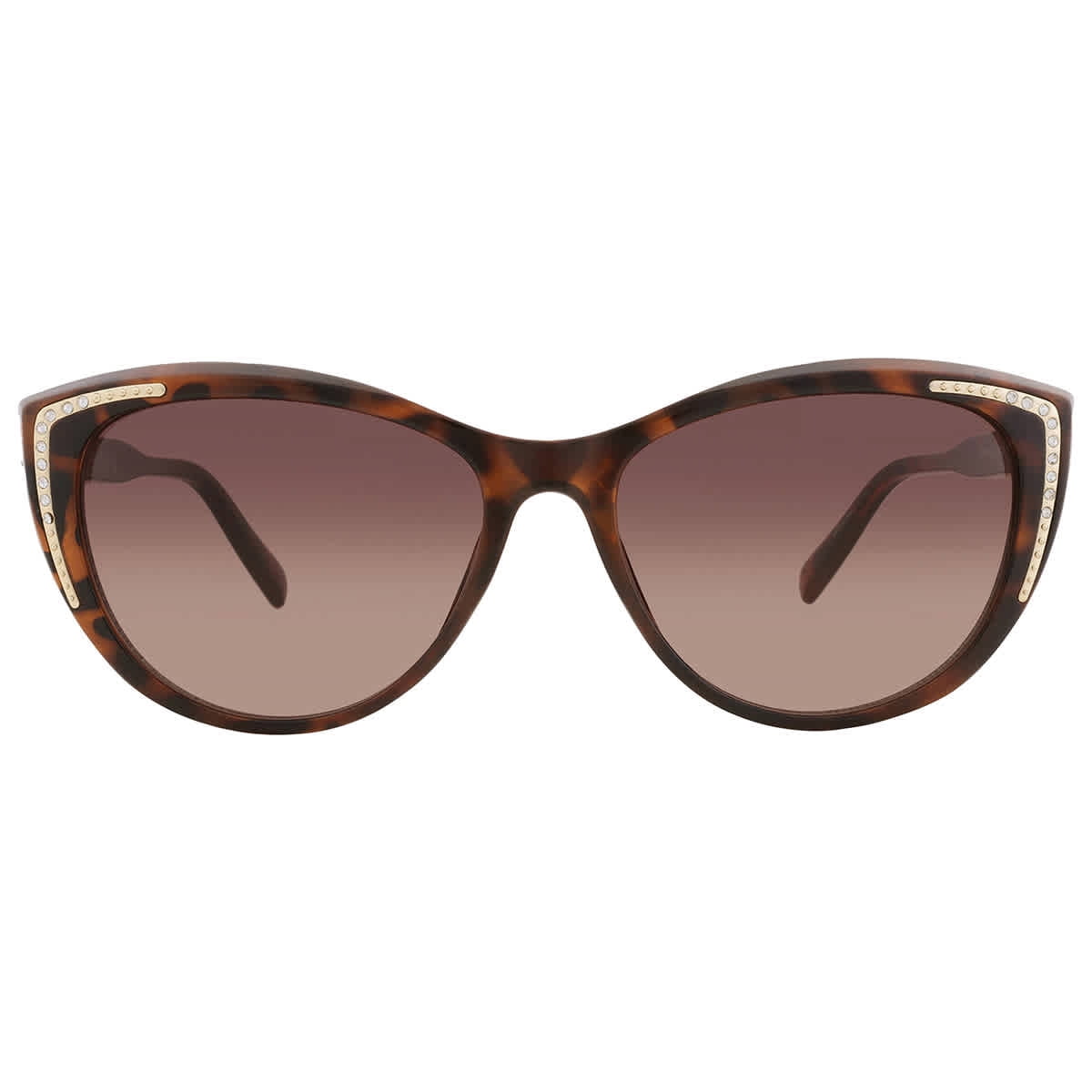 GUESS Oversized Cat Eye Sunglasses Gray w/ Brown Gradient Lenses Guess Oversized Butterfly Sunglasses Brown Tortoise  main image 4