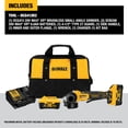 thumbnail image 2 of Amoladora angular DEWALT DCG413R2 20 V MÁX. 11,4 cm con freno, 2 of 9
