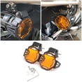 thumbnail image 3 of sweethay 1 par de protector de luz antiniebla de aleación de aluminio para motocicleta, reemplazo portátil desmontable, Protector de luz a prueba de Accesorios para motos Naranja sweethay VI017665-04B, 3 of 6