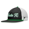 thumbnail image 3 of Men's Fanatics Black/White Austin FC True Classic Golf Snapback Hat, 3 of 4