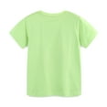 thumbnail image 4 of Tdoqot Toddler Boys Graphic T Shirts- Short Sleeve Soft Casual Cotton Kids Summer Tops Green Size 3 T, 4 of 7