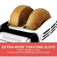 thumbnail image 3 of BLACK+DECKER TR3500SD Rapid Toast 2-Slice Toaster, Stainless Steel, 3 of 11