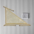 thumbnail image 1 of Car Roof Mesh Storage Bag, Triangular Elastic Organizer with Multiple Pockets for Car Interior, 90x65 cm Universal Fit Easy Installation, 1 of 7