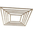thumbnail image 2 of 24"OD x 8 3/4"ID x 3/8"T Raven Wood Fretwork Pierced Ceiling Medallion, Red Oak, 2 of 3