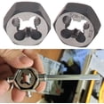 thumbnail image 4 of HUGFEGWE Hex Rethreading Die, BSW 5/16-18 Carbon Steel Thread Die, Hex Rethreading Die Machine Thread Die, Hexagon Taper Pipe, 1 Pcs CJB91-22808, 4 of 7
