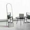 thumbnail image 6 of CONCETTA 59"x16" Arched Full Length Mirror, Full Body Standing Mirror Floor Mirrors, Black, 6 of 7